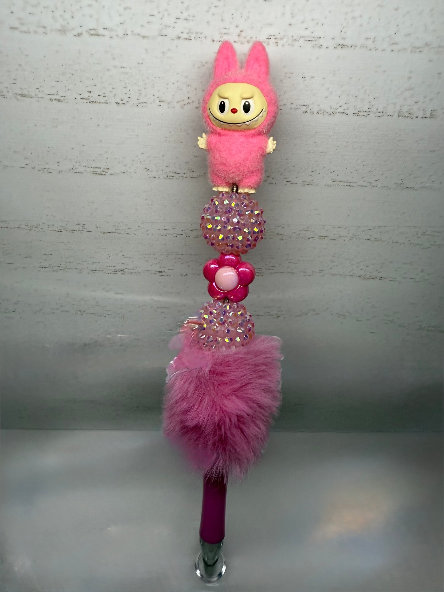 Pink Flower LaBuBu Pen