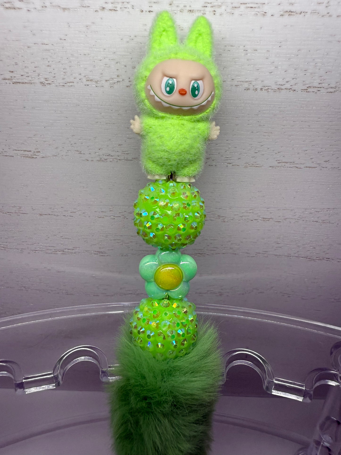 Green Flower LaBuBu Pen