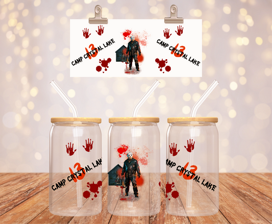 Jason 13 Halloween Sticker