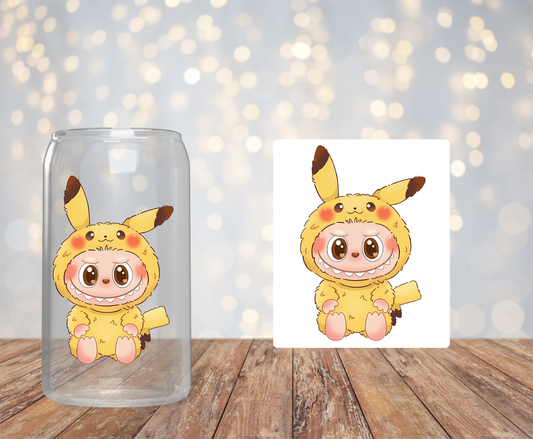 LaBuBu Pikachu Sticker