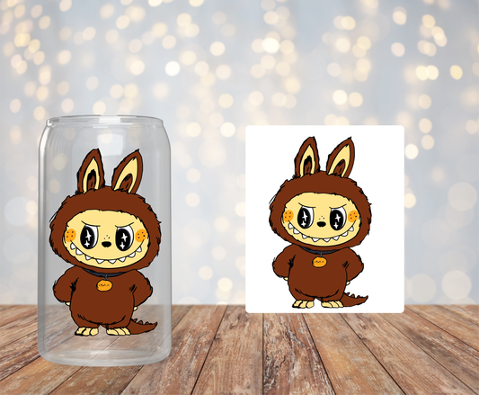 Brown LaBuBu Sticker