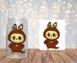 Brown LaBuBu Sticker