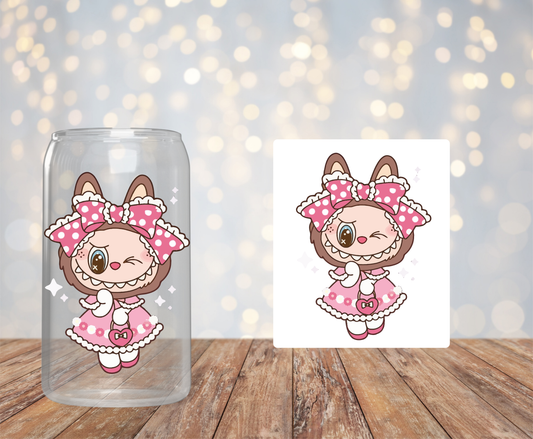 Pretty in Pink LaBuBu Sticker