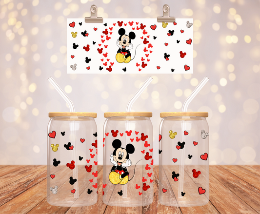 Mickey Mouse Glitter Sticker