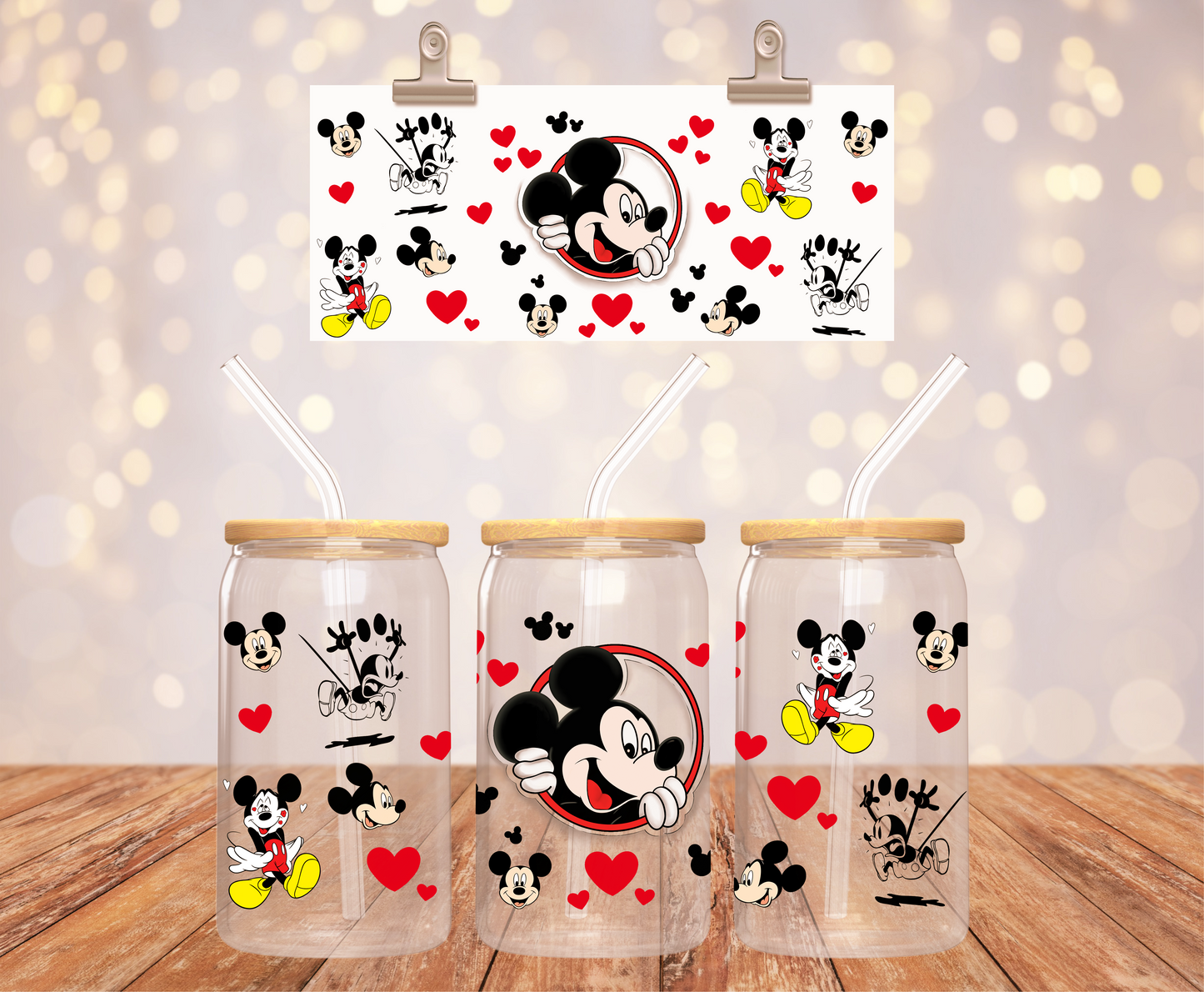 Mickey's Love Sticker