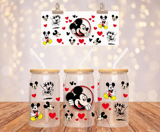 Mickey's Love Sticker