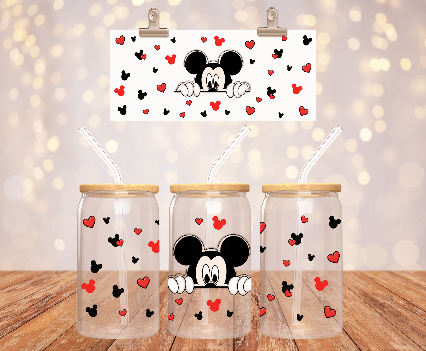Mickey Mouse PeekaBoo Sticker
