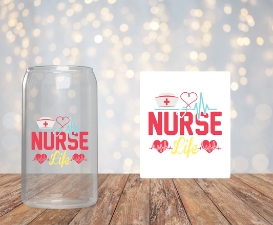 Nurse Life Sticker