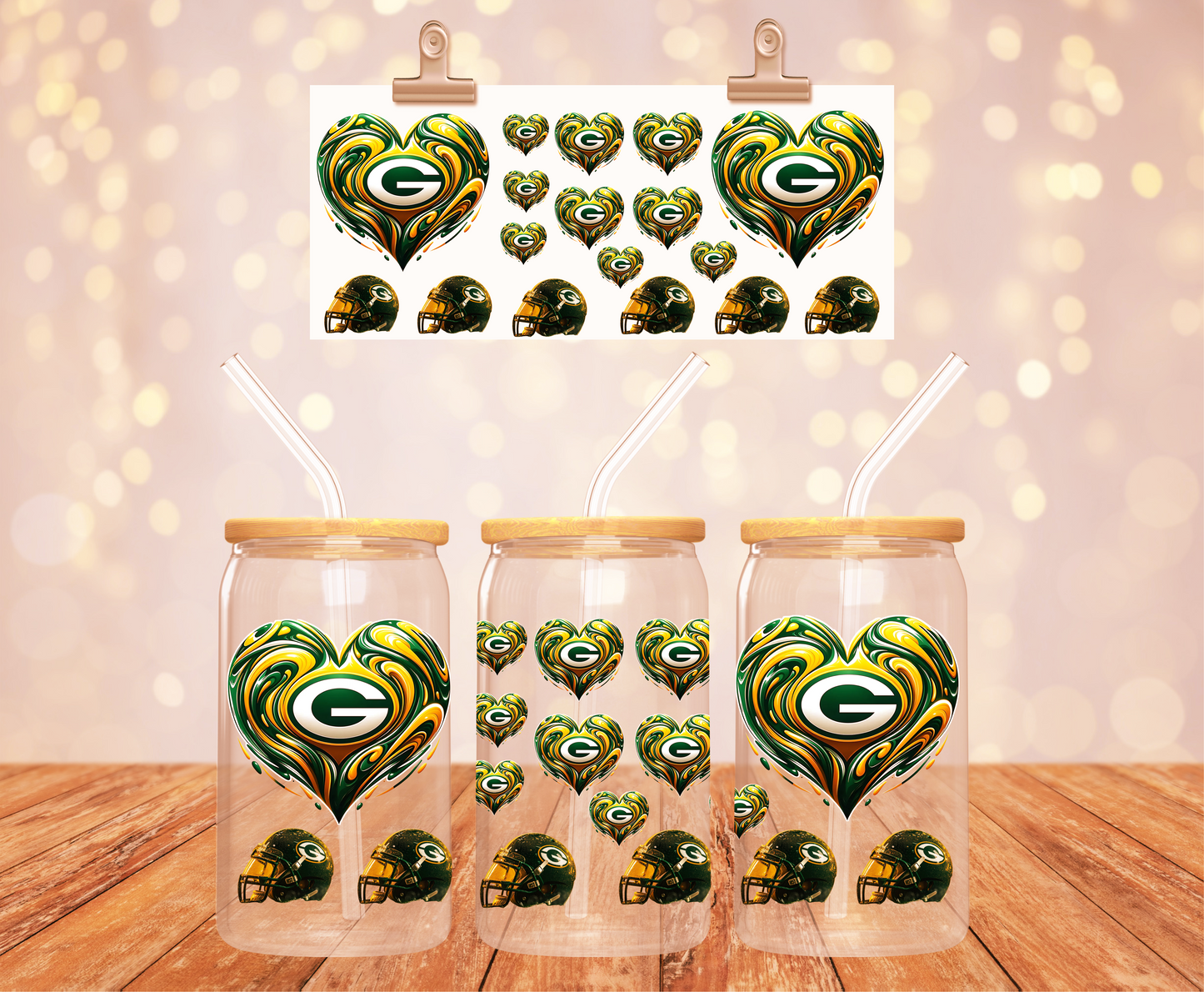 Packers football sticker