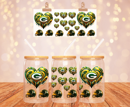 Packers football sticker