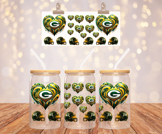 Packers football sticker
