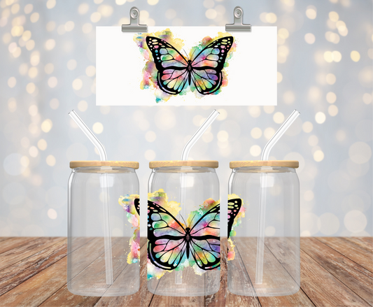 Butterfly Paint Sticker
