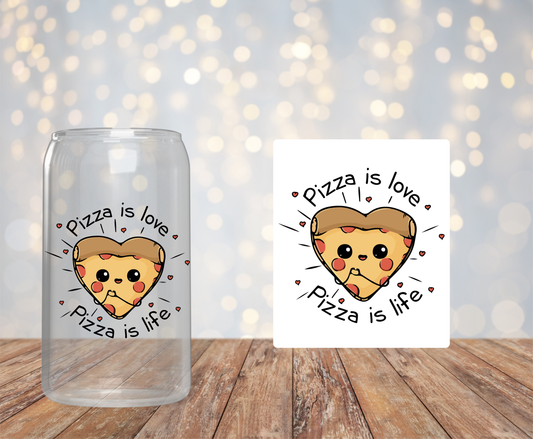 Pizza is Life Sticker