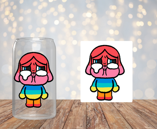 Rainbow CryBaby Sticker