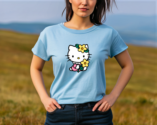 Hello Yellow Flower T~Shirt