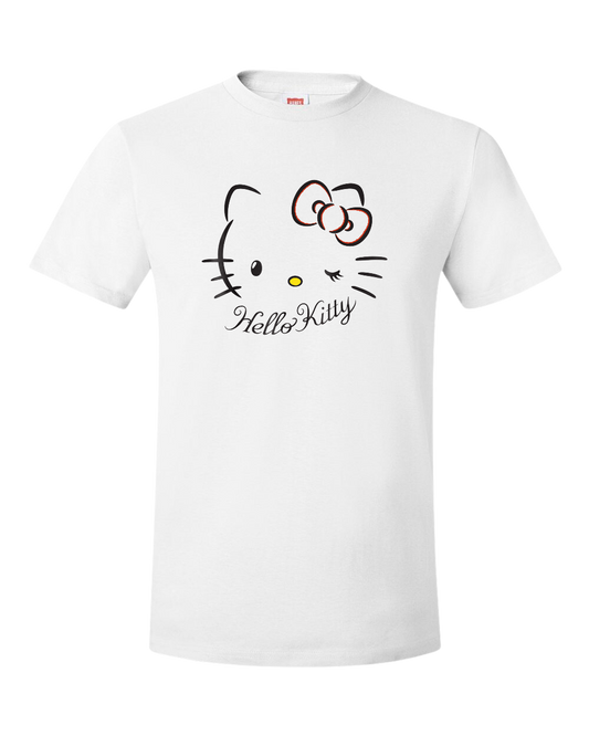 Hello Kitty Little Bit Color Print ONLY