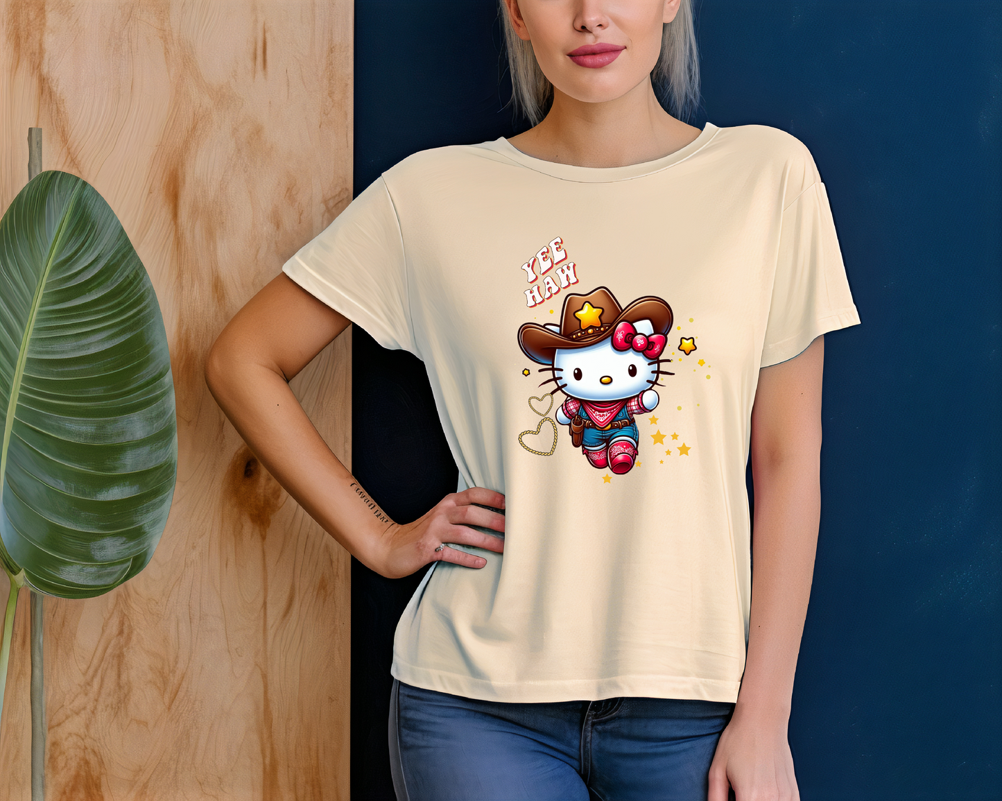 Yee Haw Kitty T~Shirt