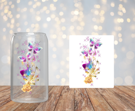 Sparkle Butterfly Sticker