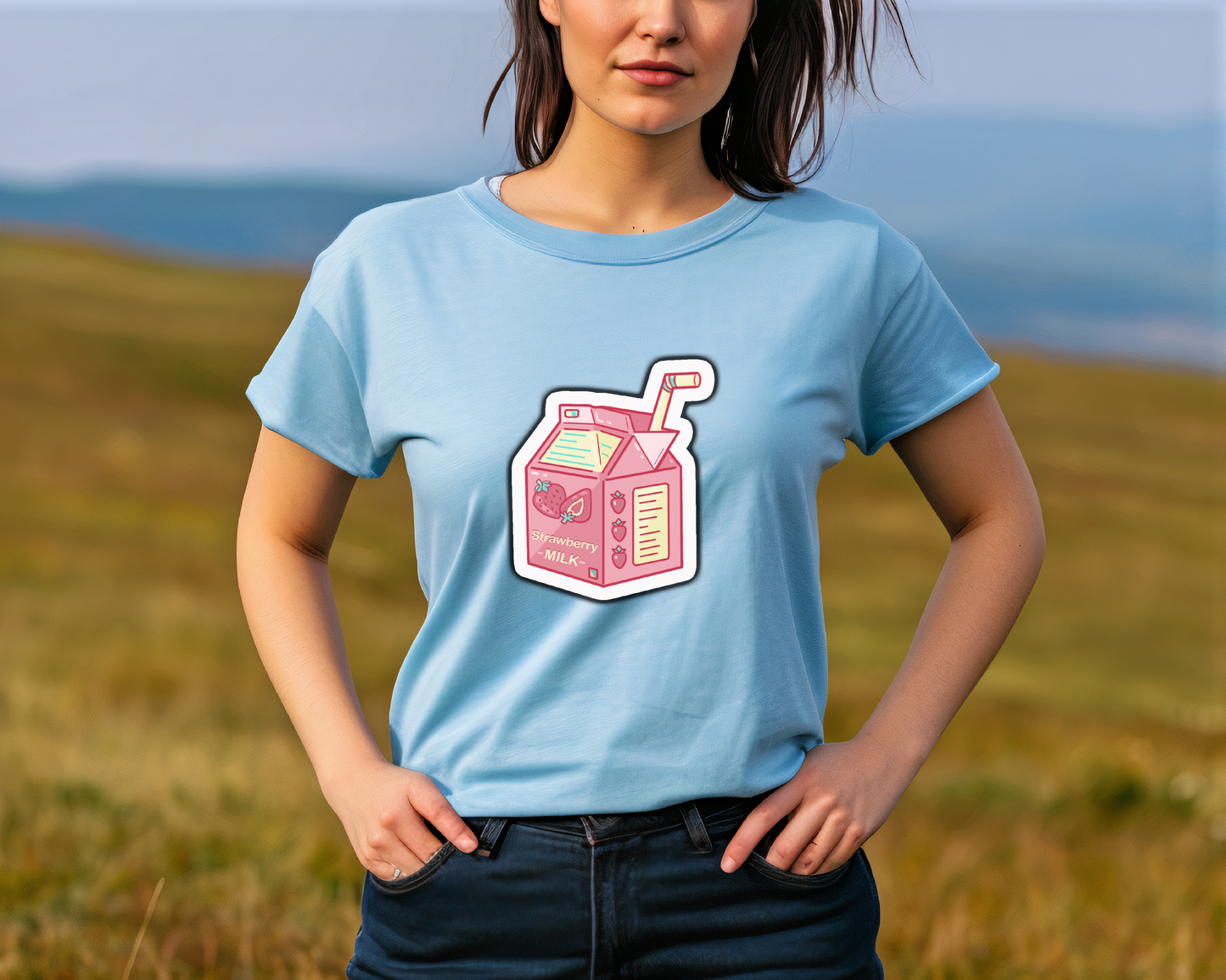 Strawberry Milk T~Shirt