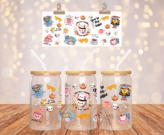 Tea Time Sticker