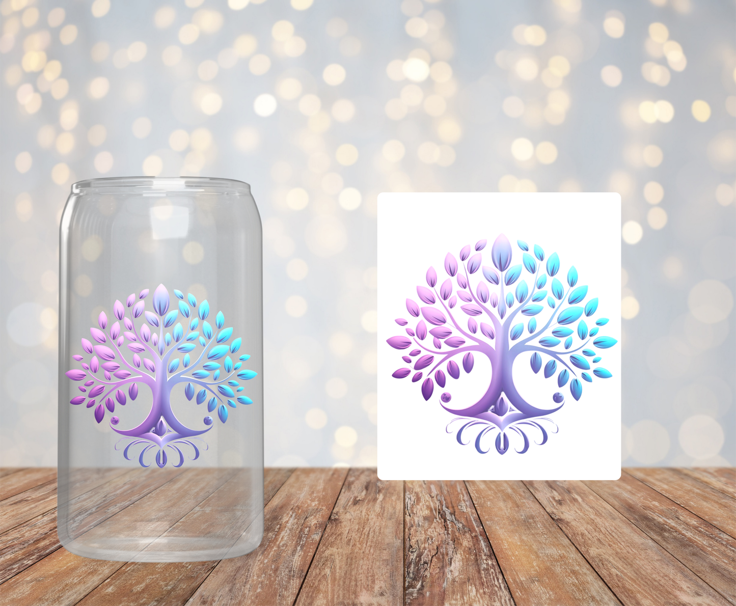 Colorful Tree of Life Sticker