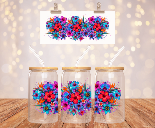 Bright Wildflowers Sticker