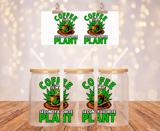 Coffee, Favorite Plant Sticker