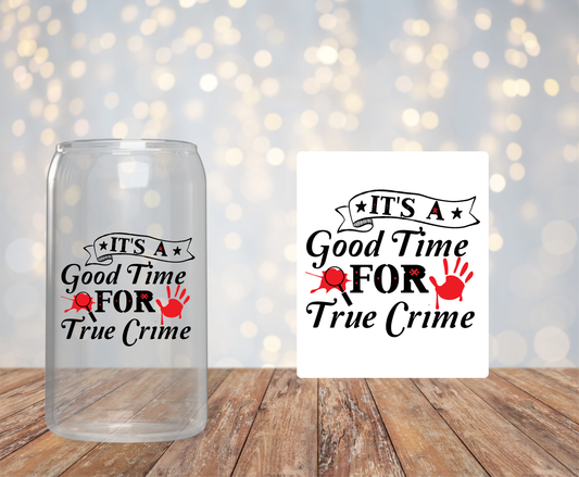 For a True Crime Sticker