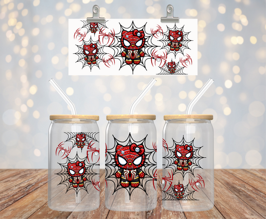 Spider Kitty Sticker