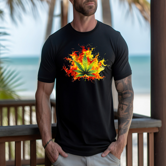 Fire Bud Leaf T-shirt
