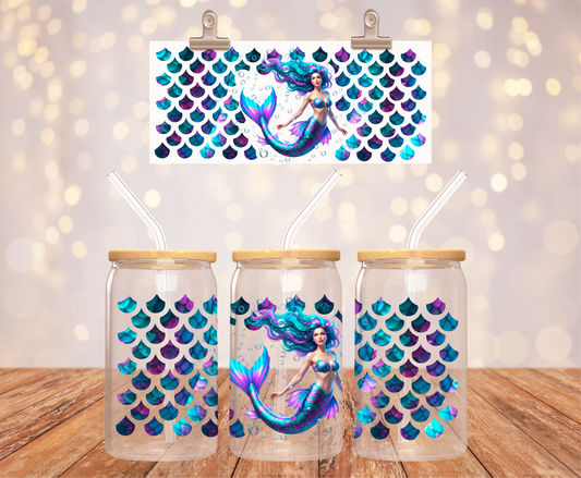 Mermaid Bubble Sticker