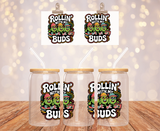 Rollin Buds Sticker
