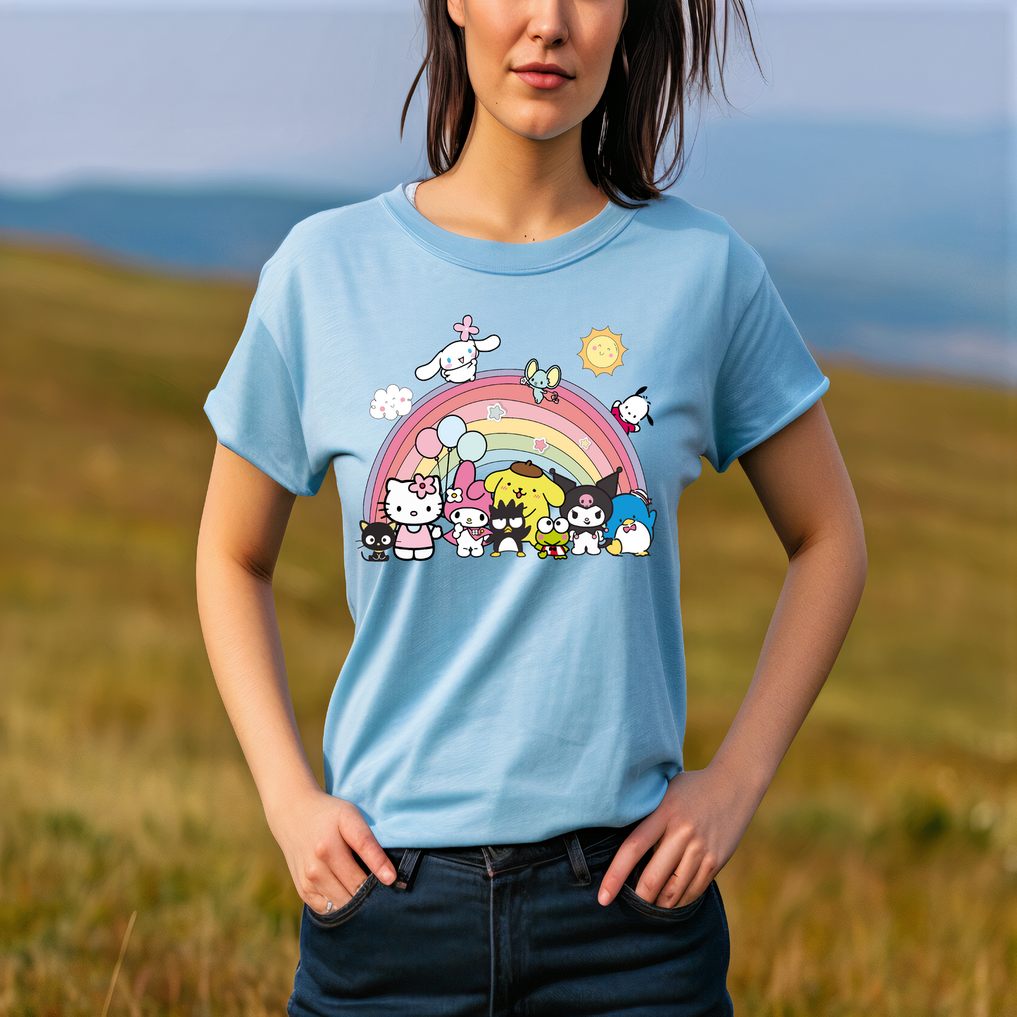 Sanrio Rainbow T~Shirt