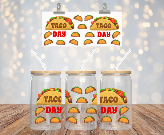 Taco Day Sticker
